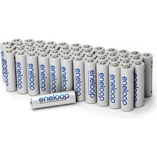 Panasonic eneloop AA / R06 (48 stk.) miljøvenlige genopladelige batterier - 2100 opladninger