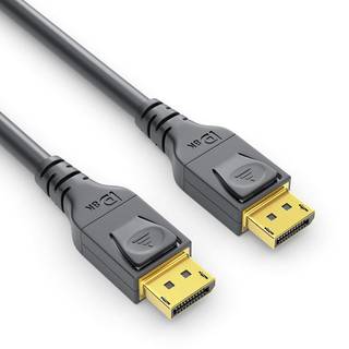PURELINK PureInstall Displayport 1.4 kabel, 4,0m, 8K@60Hz, 32.4 Gbps, sort, Displayport: Han - Displayport: Han, 4K@120Hz