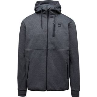 Rip Curl Anti Series Departed Zip Through Fleecejakke Herrer størrelse M farve grå