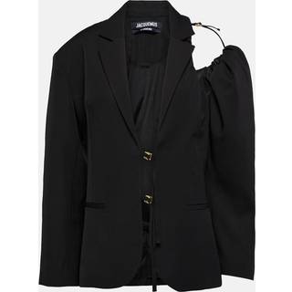 Jacquemus La Veste Galliga virgin wool blazer - black - XXS