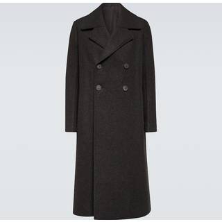 Rick Owens New Bell double-breasted wool coat - brown - EU 54