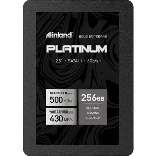 Inland Platinum 256GB SSD SATA III 6GB/S 2.5 """" 7mm TLC 3D NAND Intern Solid State Drive (256 GB)