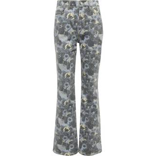 Ganni Printed flare jeans - blue - 25