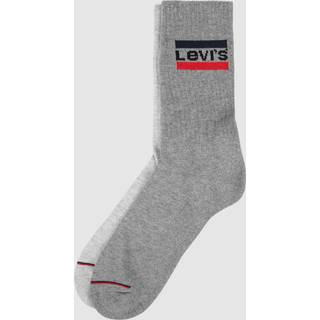 Levis 2-pak Sport Regular Cut Sock - Grey - Str 43/46