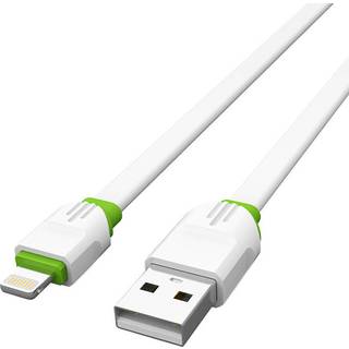 LDNIO LS35 2m Lightning Kabel - Sort/2m/LS35
