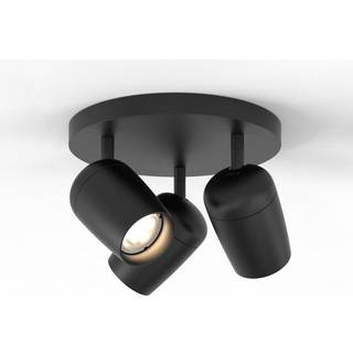 Astro Koto Triple Round Loftlampe Mat Sort