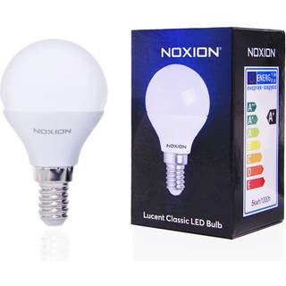 Noxion Lucent Lustre LED E14 Kugle matt 4.5W 470lm - 827 ekstra varm hvid | erstatter 40W