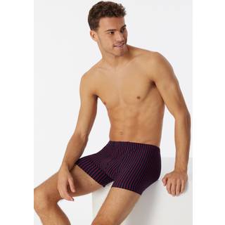 Schiesser Herren Unterwäsche blau,rot Baumwolle & Mix Gestreift