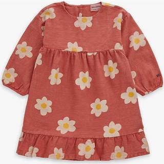 Bobo Choses Floral cotton dress - pink - Y 10