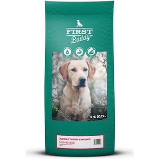 14 kg First Buddy Adult High Energy - voksenfoder med and og kanin