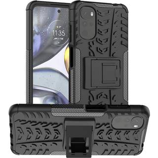 Motorola Moto G22 Håndværker Cover Cool Tyre m. Stander - Sort