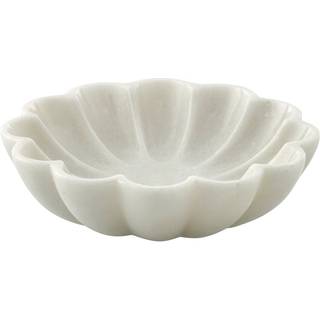 Lene Bjerre Ellia Skål Ø20 Cm - Serveringsskåle Marmor Hvid - A00016615