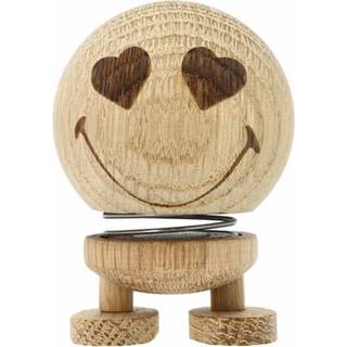 Hoptimist Smiley Love Figur S Naturlig - Dekorative Accessories Eg Natural Oak - 29603