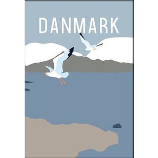 Plakat med sort ramme 21 x 29,7 cm