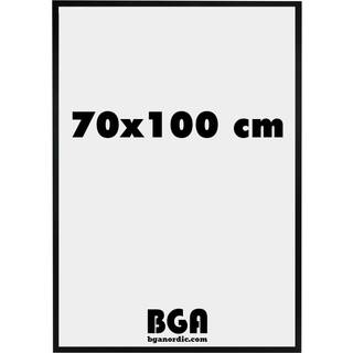 Ramme Amanda Box Sort 70x100 cm