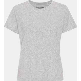 Lysegrå kortærmet bambus T-shirt til dame fra Copenhagen Bamboo, S
