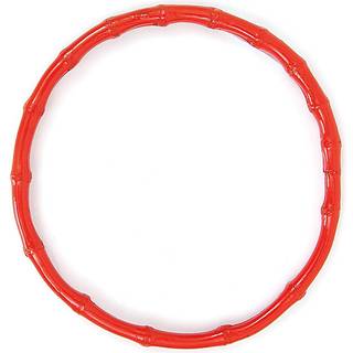 Taschengriffe rund Bambus rot - Rot