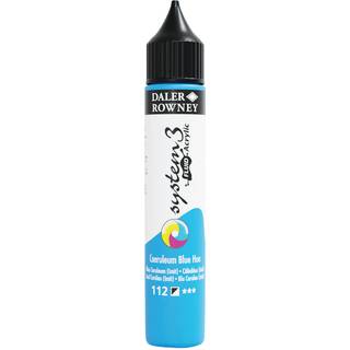 System 3 Fluid Acrylic - 29,5ml. Coeruleum Blue (Hue)