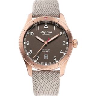 Alpina AL-525BR4S24 Startimer Pilot Brun/Tekstil Ø41 mm