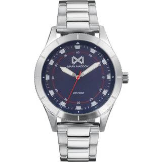 Mark Maddox HM7131-36 Classic Blå/Stål Ø45 mm