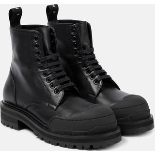 Marni Dada leather combat boots - black - EU 35
