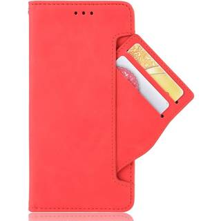 Motorola Moto G Stylus (2022) Blødt Læder Flip Cover m. Pung - Rød
