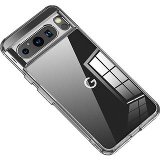 SKALO Google Pixel 8 Pro TPU Clear Hybrid Cover - Gennemsigtig