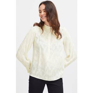 Langærmet Bluse, Whitecap Gray, XL