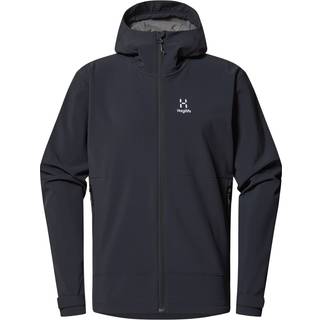 Haglöfs Men's Chilly Softshell Hood True Black, XXL