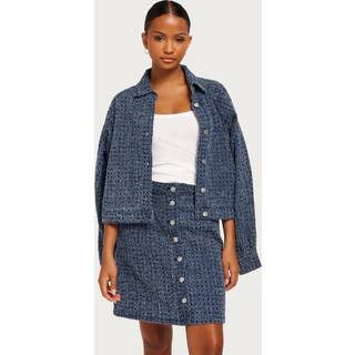 OBJECT - Blå - Objfaisa Mw Denim Skirt 129 - Small