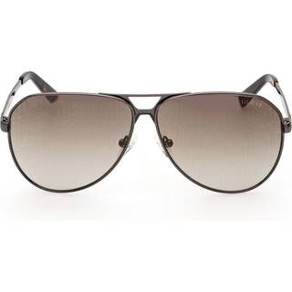 Guess GU00069 08F 63 Solbriller Mænd Gunmetal - Shiny Gunmetal - 63mm