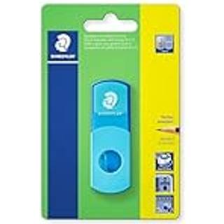 Staedtler Blyantspidser m. viskel. Neon Tur Bk