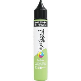 System 3 Fluid Acrylic - 29,5ml. Sap Green