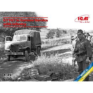 G7107 in German Service with infantry