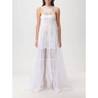 Jacquemus La robe Dentelle embellished gown - white - XS