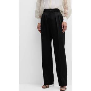 Brunello Cucinelli Mid-rise straight pants - black - XL