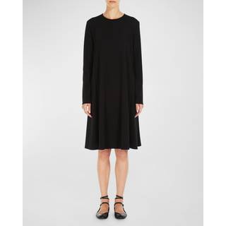 Max Mara Quarto jersey shift minidress - black - S
