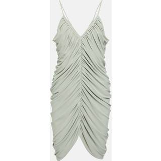 Norma Kamali Diana one-shoulder minidress - green - XXS