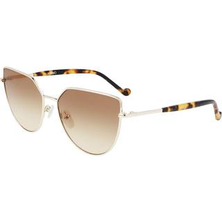 Liu Jo Kvinde LJ143S 718 Solbriller Metal Guld Brun Cat Eye Skygge