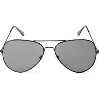 Sort På Sort Aviator Solbrille