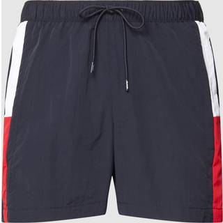 Tommy Hilfiger Flag Swim Shorts - Navy
