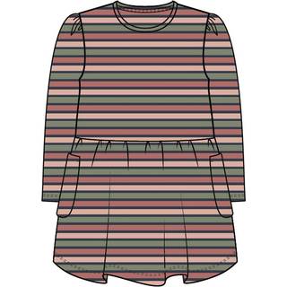 NAME IT Kjole Otahi Oil Green