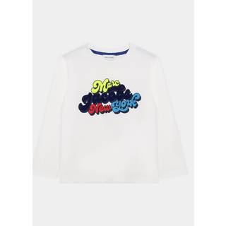 Marc Jacobs Langærmet Logo T-shirt Hvid 14 Y  Hvid  14 år  Unisex