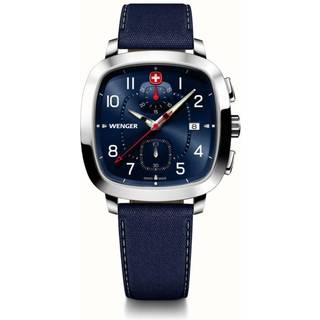 Wenger 01.1933.110 Herrenuhr Vintage Sport Chronograph 40mm 5ATM