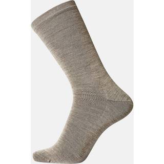 Strømper "twin no elastic" | Bomuld/uld | Beige