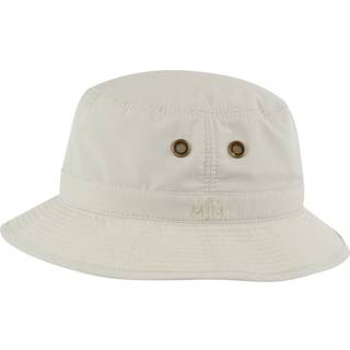 MJM Hats MJM Bucket Taslan 07 - Beige Bøllehat, 56 (S) / Hvid / Bucket Hat