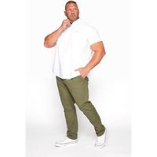 BadRhino Big & Tall BadRhino Big & Tall Green Elasticated Waist Rugby Trousers