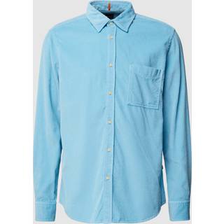 BOSS Orange Herren Hemd blau