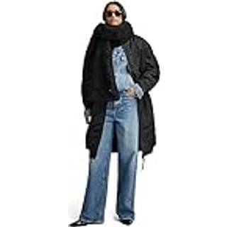 Long Bomber Jacket - Black - Women