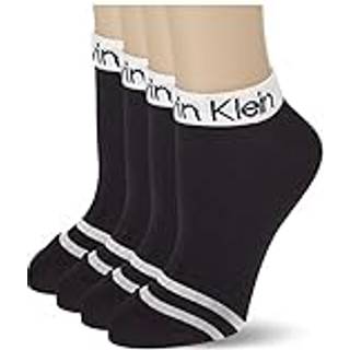 4 Pack Ankle Socks - Calvin Klein - Black - Women - One Size - Black - One Size